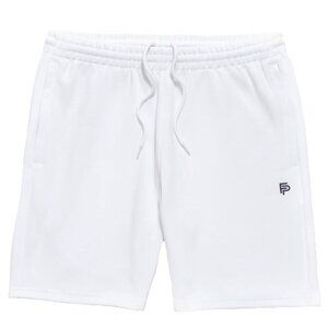 Flint Park Mens White Court Short Organic Cotton Medium NWT